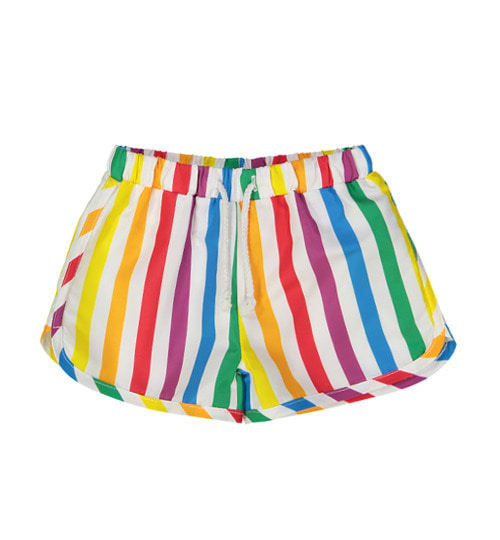 [HUGO LOVES TIKI]Swim Trunks - Rainbow Stripes
