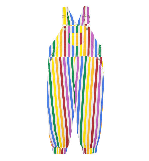 [HUGO LOVES TIKI]Overalls Long - Rainbow Stripe