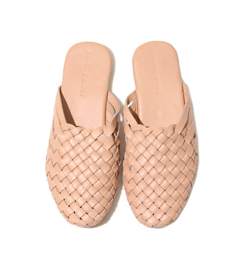 [SCANDIC GYPSY]Woven Mules - Nudie