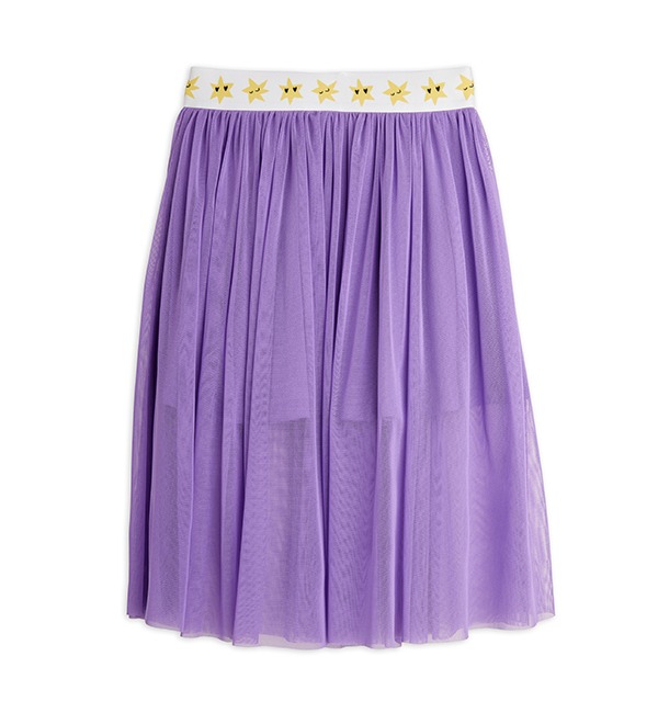 [MINI RODINI]Star Tulle Long Skirt - 2213013545