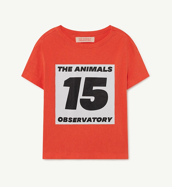 [THE ANIMALS OBSERVATORY]Rooster Kids T-Shirt - 251_AZ