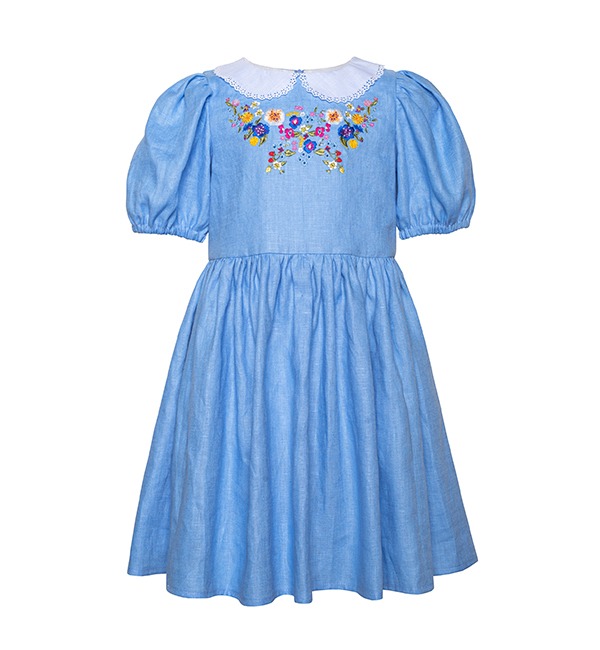 [PAADE MODE]Forgetmenot Dress - Blue
