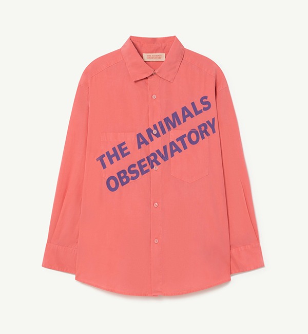 [THE ANIMALS OBSERVATORY]Wolf Kids Shirt - 277_EN
