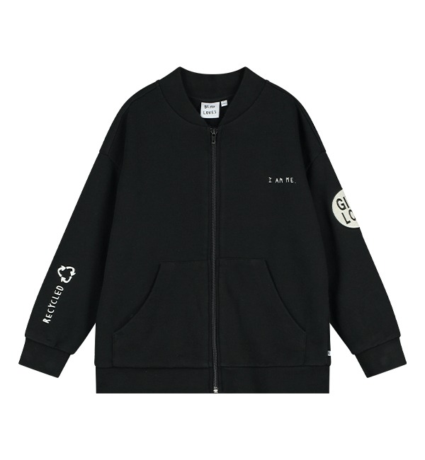 [BEAU LOVES]Creative Department Zip Jacket - Black