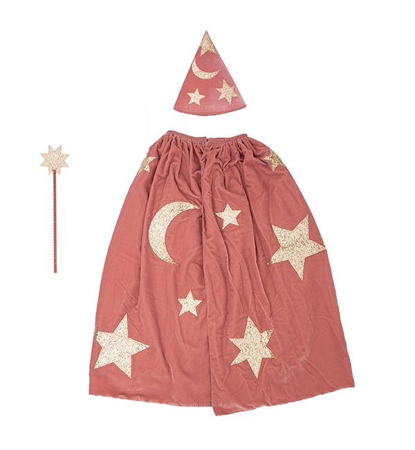 [MERI MERI]Pink Velvet Wizard Costume