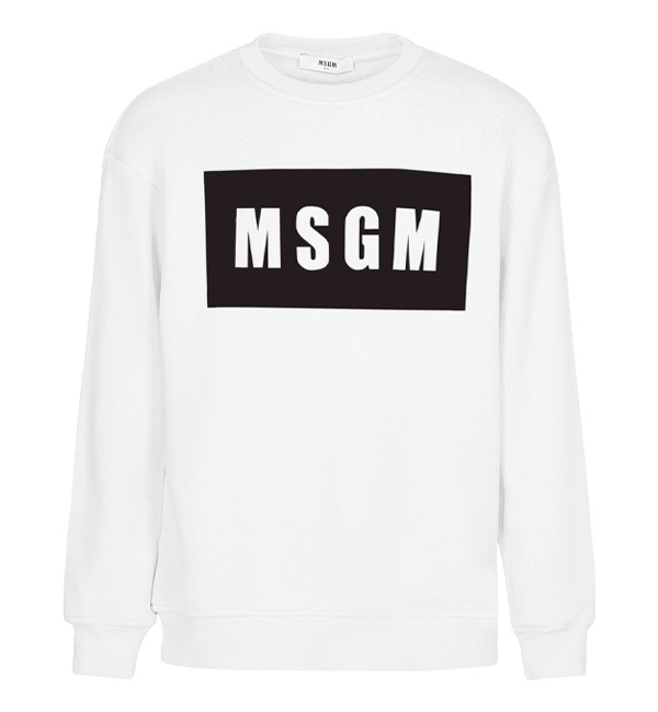 [MSGM KIDS]Sweatshirt - MS029322 - White
