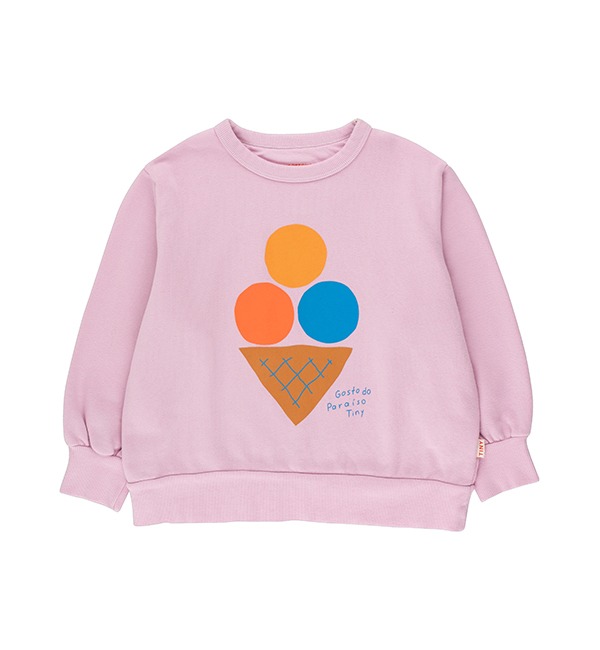 [TINYCOTTONS]Ice Cream Sweatshirt - Light Violet