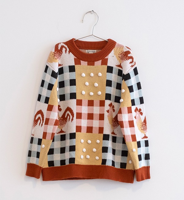 [FISH &amp; KIDS]Chicken Sweater