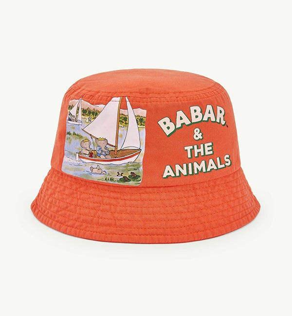 BABAR CAPSULE[THE ANIMALS OBSERVATORY]Starfish Kids Hat - 304_AV