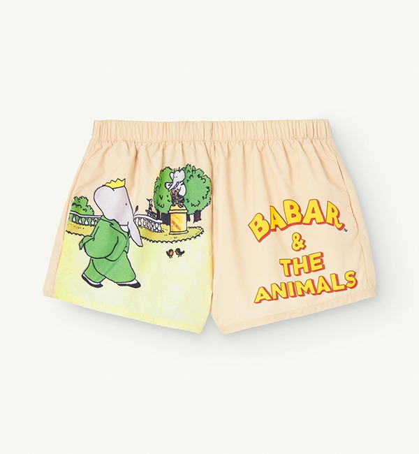 BABAR CAPSULE[THE ANIMALS OBSERVATORY]Puppy Kids Swimsuit - 024_AO