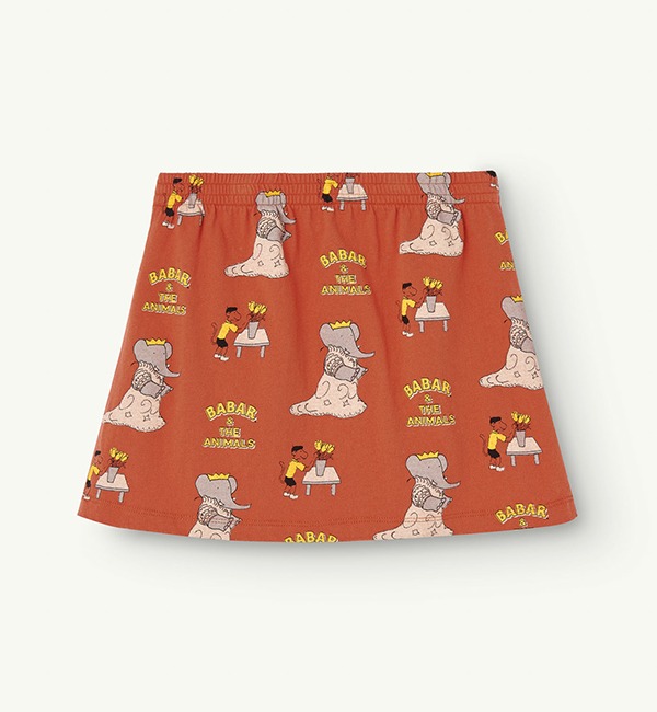 BABAR CAPSULE[THE ANIMALS OBSERVATORY]Wombat Kids Skirt - 020_AB
