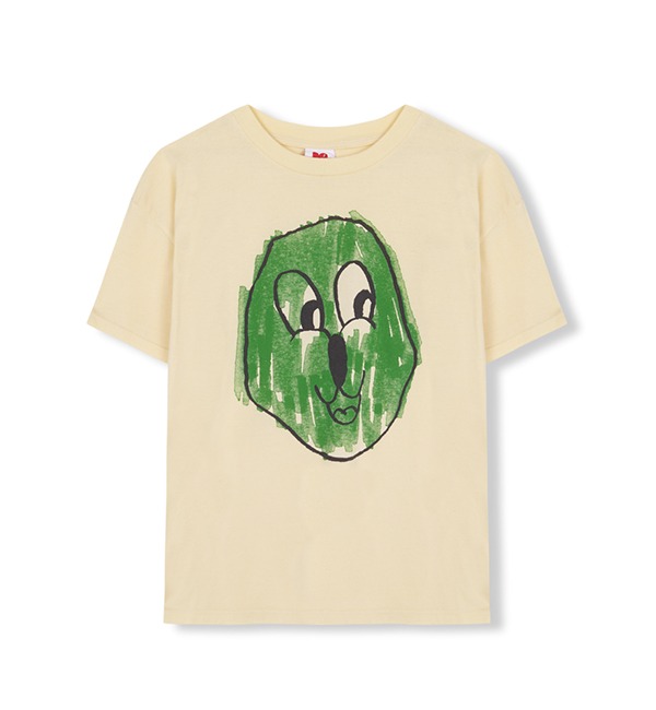 CHILDREN&#039;S DAY - 5/6 종료[FRESH DINOSAURS]Happy Face Green T-Shirt