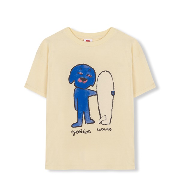 CHILDREN&#039;S DAY - 5/6 종료[FRESH DINOSAURS]Dog Surfer T-Shirt