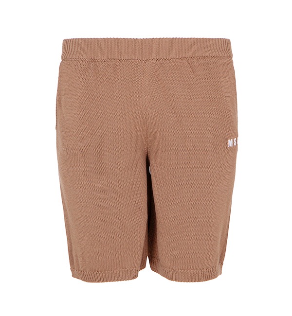[MSGM KIDS]Knitted Short - S4MSJBBE212 - Beige