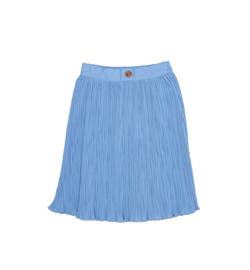 [MILK &amp; BISCUITS]Pleasted Skirt - Blue