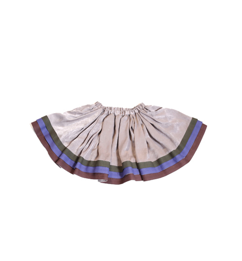 [TIA CIBANI]Ribbon Tabasco Skirt - Chia