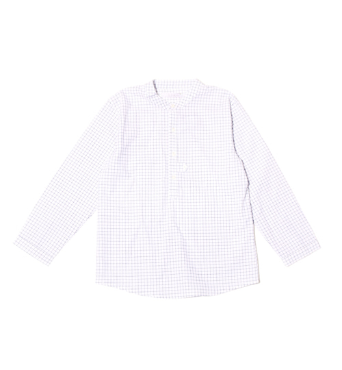 [LIHO]Kenrick Shirt - White Squre Check