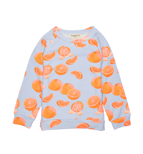 [MILK &amp; BISCUIT0S]Sweatshirt - Orange