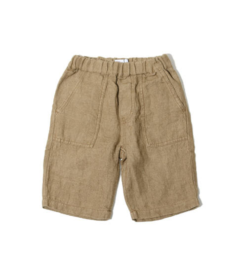 [ARCH &amp; LINE]Linen Shorts - Beige