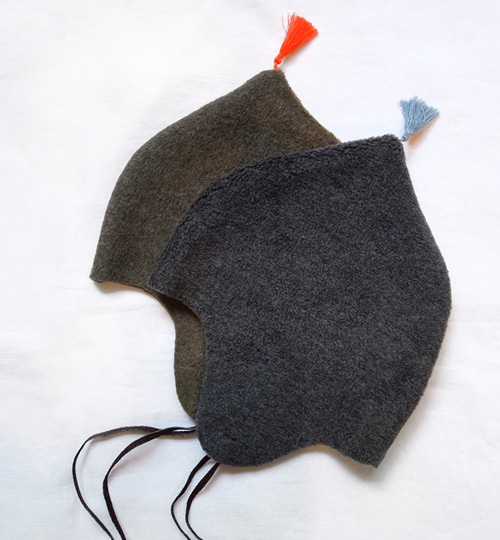 [MAKIE]Fleece Bonnet - 4 Colors