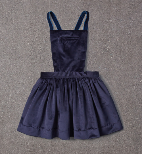 [NELLYSTELLA]Ella Dress - Navy Velvet