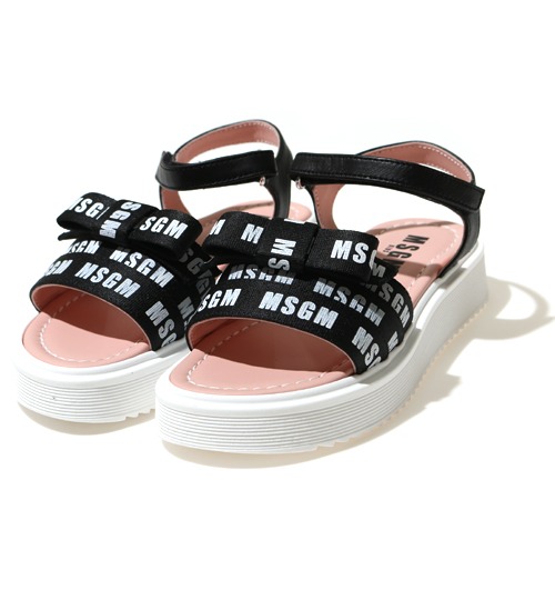 [MSGM KIDS]Sandals - 67255 - Black