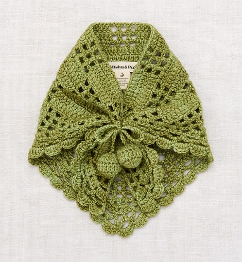 [MISHA &amp; PUFF]Crochet Kerchief - Sprig