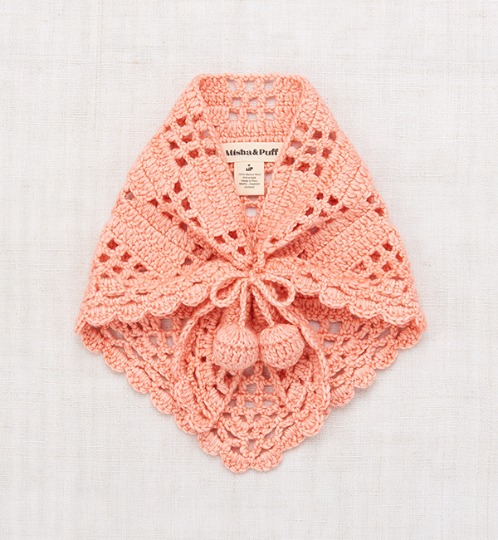 [MISHA &amp; PUFF]Crochet Kerchief - Grapefruit