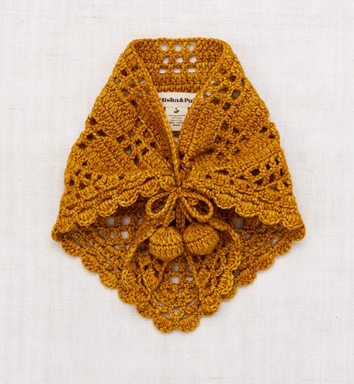 [MISHA &amp; PUFF]Crochet Kerchief - Marigold