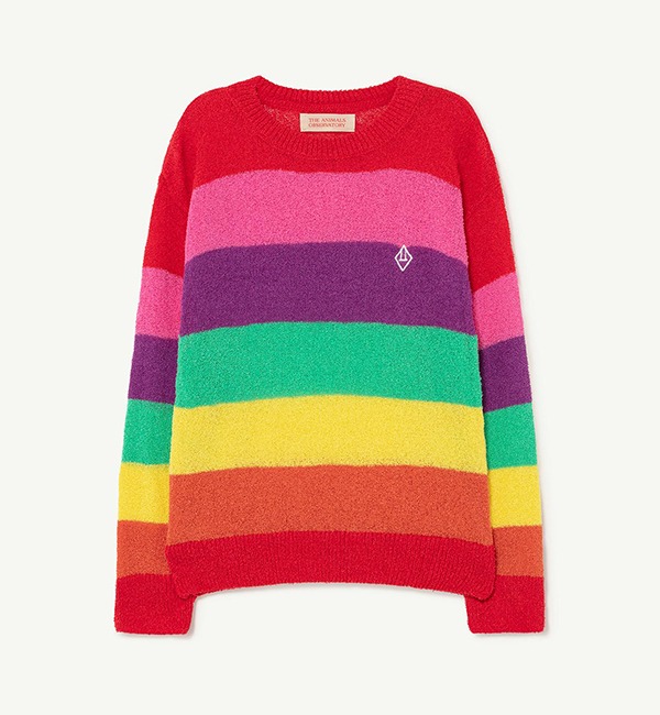 [THE ANIMALS OBSERVATORY]Bull Kids Sweater - 038_CE