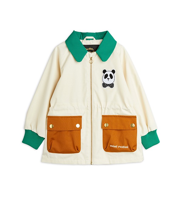 [MINI RODINI]Panda Contrast Jacket - 2221011211