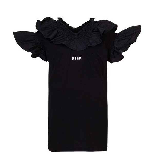 [MSGM KIDS]Dress - MS028938 - Black