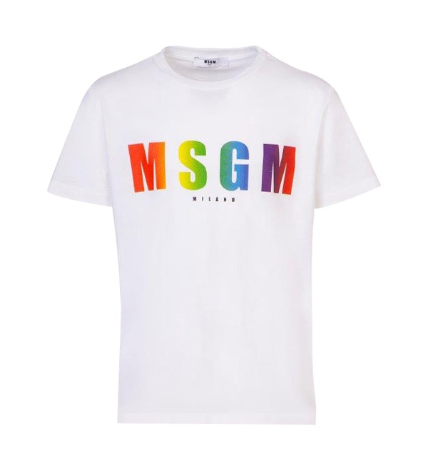 [MSGM KIDS]T-Shirt - MS028899 - White