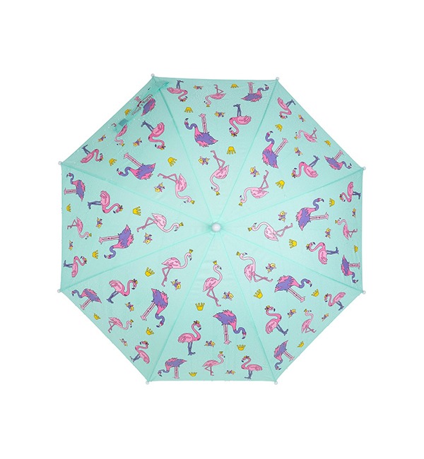 [HOLLY &amp; BEAU]Color Changing Umbrella - Flamingo