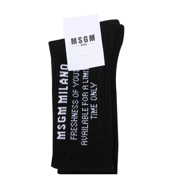 [MSGM KIDS]Socks - MS028797 - Black
