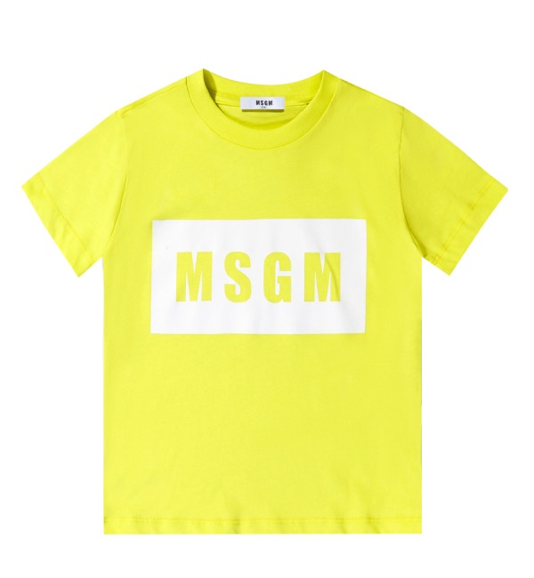 [MSGM KIDS]T-Shirt - MS028727 - Lime