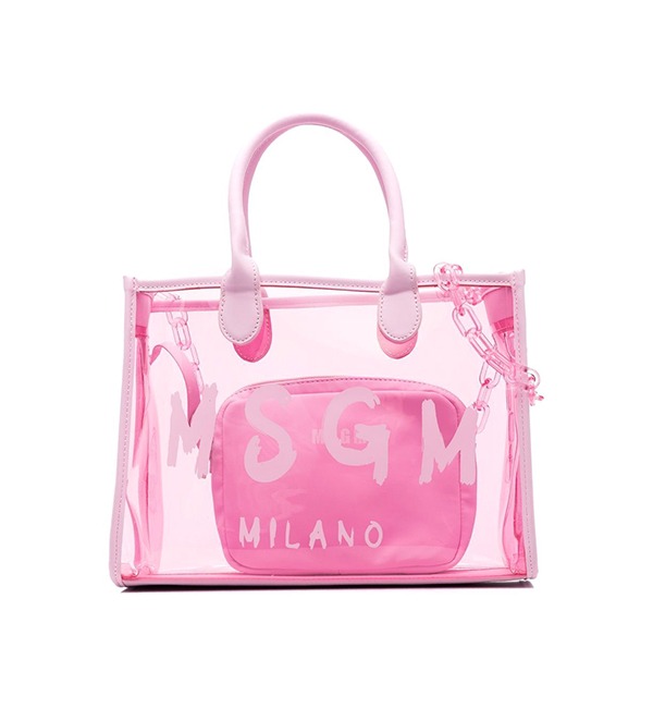 [MSGM KIDS]Mini PVC Bag - MS028790 - Pink