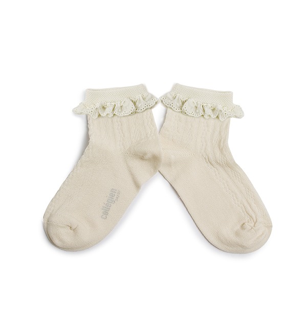 [COLLEGIEN]Marie Antoinette Socks - #037