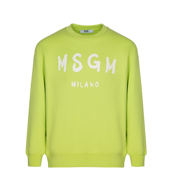 [MSGM KIDS]Sweatshirt - MS029079 - Lime