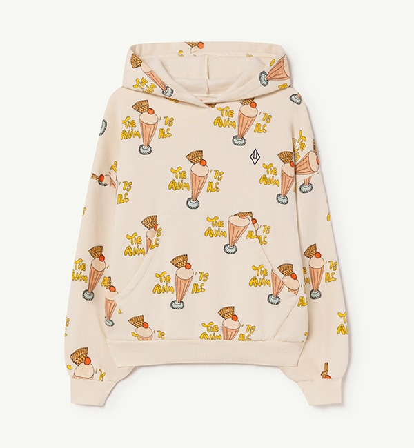 [THE ANIMALS OBSERVATORY]Beaver Kids Hoodie - 108_CT