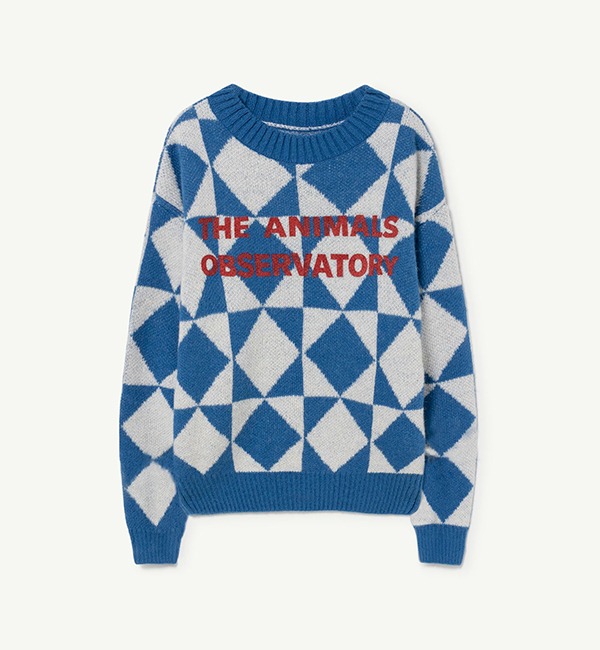 [THE ANIMALS OBSERVATORY]Arty Bull Kids Sweater - 229_BG