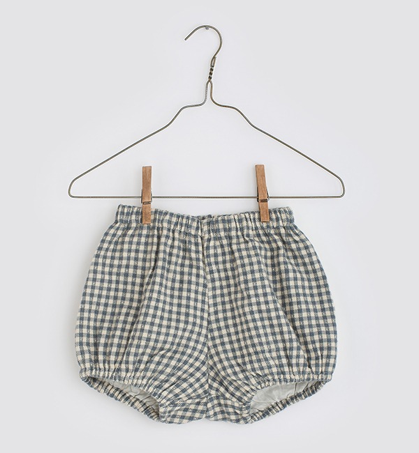 [LITTLE COTTON CLOTHES]Poppy Bloomers - Blue Check