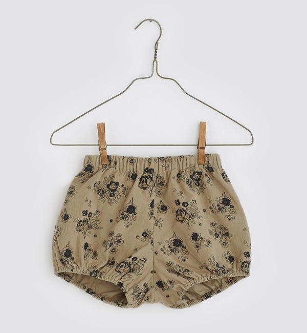 [LITTLE COTTON CLOTHES]Poppy Bloomers - Rose Cord Floral