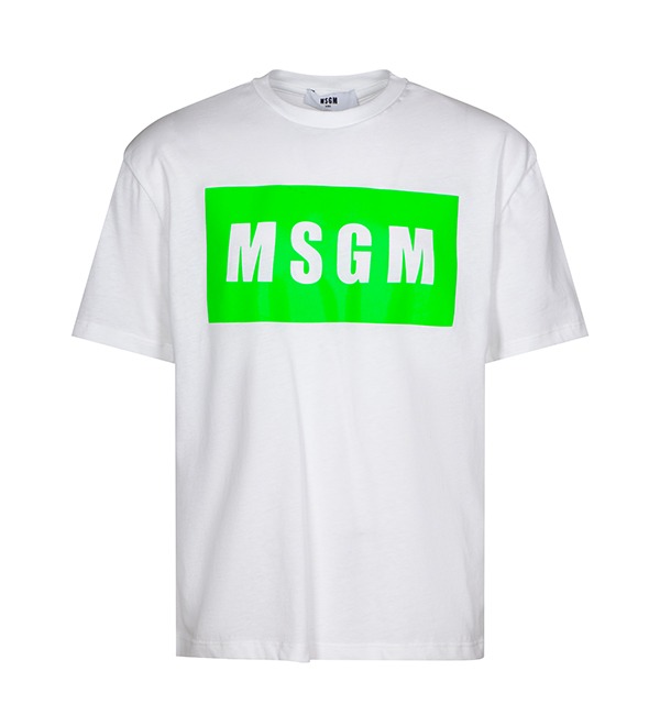 [MSGM KIDS]T-Shirt - MS029316 - Fluo Green