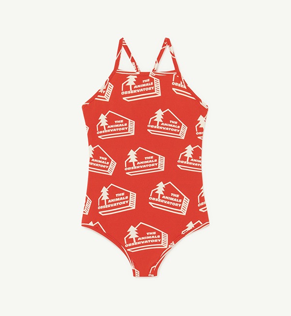 [THE ANIMALS OBSERVATORY]Trout Kids Swimsuit - 251_CF