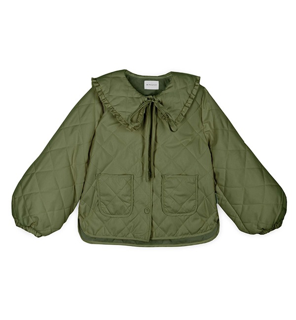 [MIPOUNET]Giulia Quilted Jacket - Green