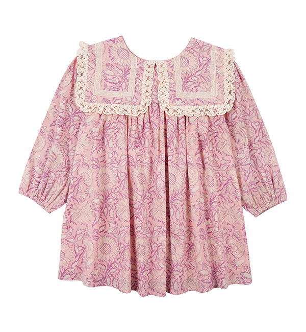 [LOUISE MISHA]Arinola Dress - Pink Daisy Garden