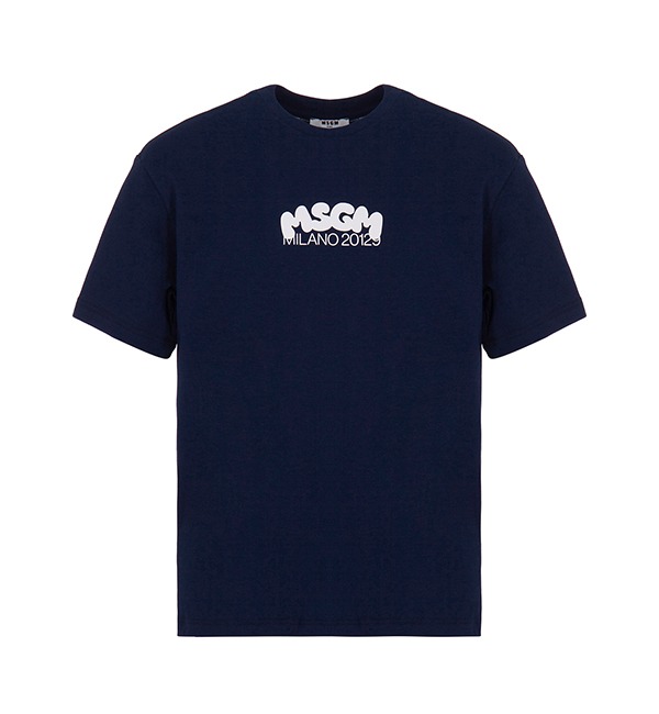 [MSGM KIDS]T-Shirt - S4MSJBTH256 - Blue