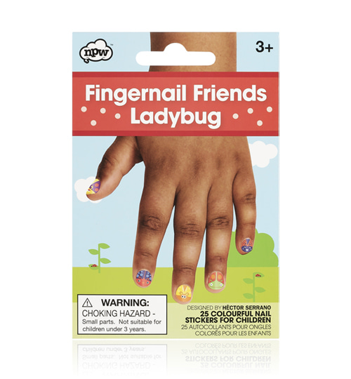 [NPW]Fingernail Friends - Ladybugs
