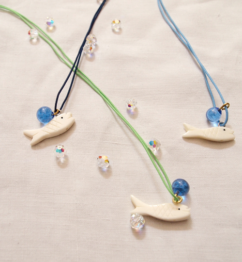 [MAKIE]Fish Necklace - 3 Color